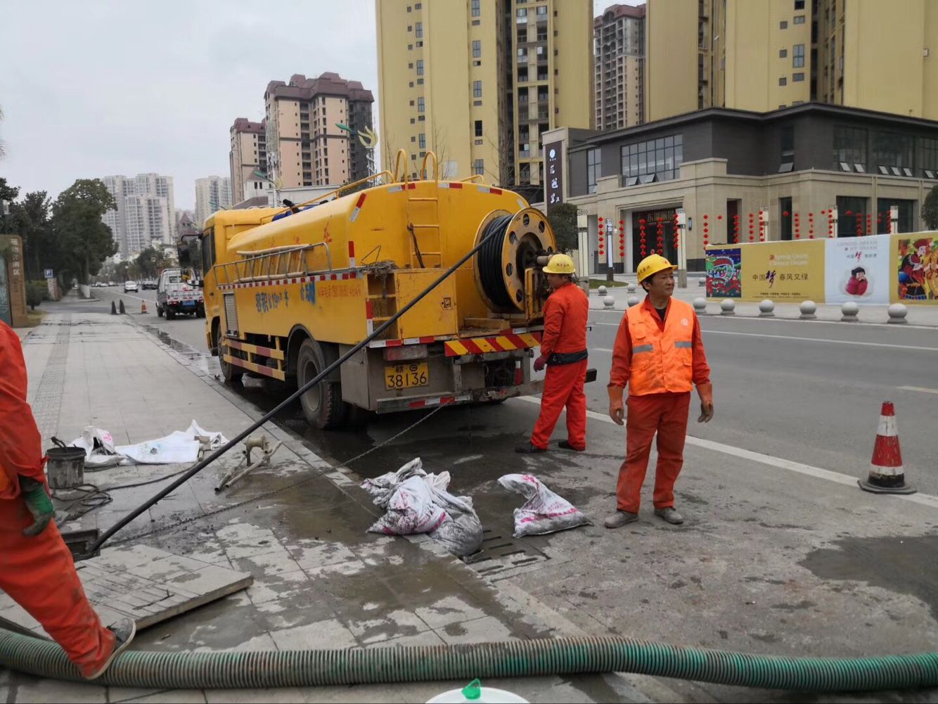 饶平排污管道清淤-管道清洗